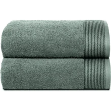 Ultra Soft 2 Pack Oversized Bath Towel Set 28x55 Inches, 100% Cotton Large Bath Towels, Ultra Absorbant Compact Quickdry & Lightweight Towel, Ideal For Gym Travel Camp Pool - Brown - Jade - View 1
