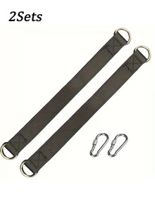Multi-Purpose Outdoor Swing Hanger Kit: Tree Swing, Sandbag Strap, Hammock, Camping Hanging Straps, Swing Straps, Hanging Loop Straps, Extension Straps, Hanging Straps, Stand And Accessories, Multi-Functional Outdoor Hanging Strap - Durable Swings And Gear Loops, Weatherproof And Easy To Install - View 6