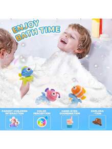 1pc Clownfish Water Gun Toy, Beach Pool Shooting Game Water Gun Toy For Summer Pool Beach, Ocean World Outdoor Toy, Suitable For Children 3+ And Adults, Fit For Birthday Party And Summer Outdoor Water Fight, Family And Friends Interaction, Birthday/Holiday Gift (Some Colors Random)