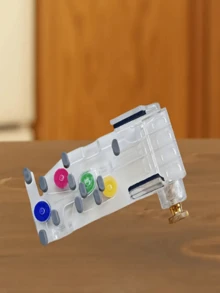 Guitar Chord Hand Finger Trainer, Helpful For Beginners, Transparent Plastic, Painless Learning System, Finger Strength Training Tool, Guitar Position Practice Assistant