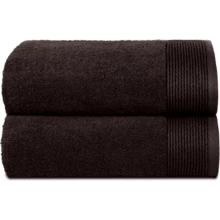 Ultra Soft 2 Pack Oversized Bath Towel Set 28x55 Inches, 100% Cotton Large Bath Towels, Ultra Absorbant Compact Quickdry & Lightweight Towel, Ideal For Gym Travel Camp Pool - Brown - 棕色 - 查看 1