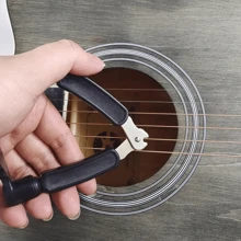 Kit de herramienta de guitarra de acero inoxidable 3 en 1: cambio de cuerdas, corte de cables, engarzado y extracción de clavijas - Esencial para los músicos de guitarra acústica, diseño multicolor duradero, accesorios de guitarra