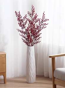 1pc Large Modern Floor Standing Vase For Home Decoration - Lightweight Plastic Decorative Vas Room Decor, Room Decor Aesthetic, Room Decor For Teen Girls, Aesthetic Room Decor