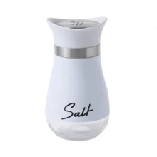 Juego de 2 saleros y pimenteros recargables de 3.4 oz, con tapa de acero inoxidable, adecuado para el hogar, la cocina, el restaurante, el picnic, también como regalo de decoración del hogar - Multicolor - Ver 15