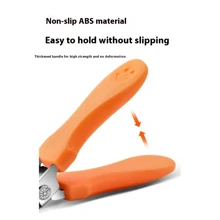 Angled Nail Scissors, Wide Nail Scissors, Super Sharp, Toenail Scissors, About 9.5cm (3.7in) Professional German Thick Nail Scissors, Unisex, Suitable For Pregnant Women, With Storage Cover