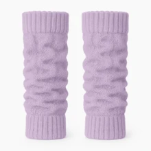 Children's Cotton Ballet Dance Leggings | Baby Pink, Light Blue, White, Black, Navy Blue, Red, Lilac, Gray And Pink - 紫丁香色 - 查看 3