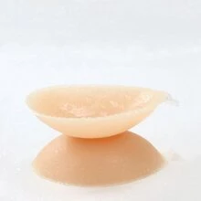 1 Pair Of Apricot Color Rotundity Women's Push Up Silicone Bust Patch Overseas Cordless Invisible Lingerie Teddy Lace Patch,Sticky Bra For Breast Lift Pasties Nipple Covers Invisible Silicone Adhesive Bra Petals Stick On Bra Strapless Bar Push UpBra Backless Bra Sticky Bra Seamless Bra No Show Bra