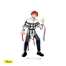 1pc Anime Milgram 15cm Acrylic Display Stand Keychain Cosplay,Suitable For Bags And Keys,Small Key Ring Accessories Decor,Id Al-Adjha A Graduation Gift For Friends, Car Accessories Bag Charm Backpack For School