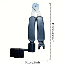 Kit de herramienta de guitarra de acero inoxidable 3 en 1: cambio de cuerdas, corte de cables, engarzado y extracción de clavijas - Esencial para los músicos de guitarra acústica, diseño multicolor duradero, accesorios de guitarra