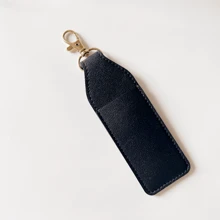 1 Stück Tragbare PU Tasche Anti-Verlust Halter mit Schlüsselanhänger für Verdampfer Geräte, Raucher Zubehör