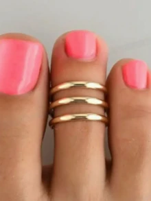 1 Pieza Anillo para tobillo de estilo bohemio con diseño de alambre, anillo ajustable vintage de cola abierta, accesorio de joyería para mujer