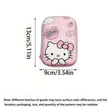 Sanrio 1 Hello Kitty Reißverschluss Tasche, geeignet zum Aufbewahren von Datenkabeln und tragbarem elektronischem Zubehör, stoßfest, druckfest und langanhaltend.