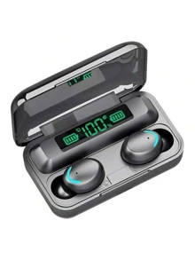 Reloj inteligente, reloj inteligente deportivo multifuncional para hombres y mujeres, con función de notificación de llamadas y mensajes, viene con auriculares Bluetooth gratis, dial personalizable, compatible con Android e iOS - Negro - Ver 10