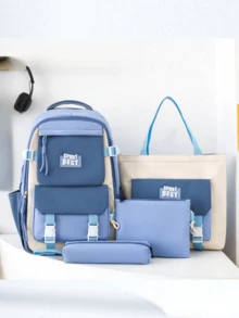 Mochila de viaje grande, con capacidad, minimalista, cómoda, versátil, práctica y ligera para volver a la escuela - A - Ver 6