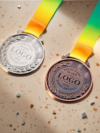 Personalised Medal, Sport Custom Medals Race Award Personalized Marathon 10k Run Cycle Football Dance Swim Finisher Custom Sports Medals A Medal With A Name Customized MEDALS,Back To School,Delicate Romance,Durable,Colorful,Cute,Adorable,Funny,Kawaii,Y2K,Stylish,Unisex,Casual,Custom,Personalized,Unique,Customized,Ideal Gifts For Him,Ideal Gifts For Her,Her,Boyfriend,Girlfriend,Family,Friends,Customized Keychains & Accessories,For Office,For School,For Classroom,For Teacher Gifts,For University,For Colleague,For Dorm Rooms