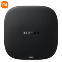 Xiaomi Mi TV Box S 3ra generación, calidad de imagen 4K UHD, Dolby Vision, plataforma de alto rendimiento de 6nm, WiFi 6 para una conexión a internet talla grande rápida, transmisión desde tu teléfono, control remoto Bluetooth de 360° con control de voz, Google TV