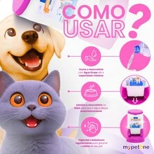 Bebedouro Prático Alvorada 3 Litros Para Cães e Gatos