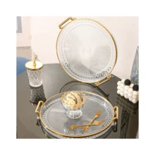 1 Piece Luxury Table Serving Tray With Double Handles - 彩色 - 查看 3