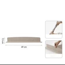 1 pièce Nouveau - Plaque de protection contre les éclaboussures de l'évier de cuisine domestique en silicone imperméable