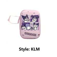 Sanrio 1 Hello Kitty Reißverschluss Tasche, geeignet zum Aufbewahren von Datenkabeln und tragbarem elektronischem Zubehör, stoßfest, druckfest und langanhaltend.