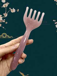 1 件头皮按摩器、刮痧背部按摩器、头部抓挠器便携式手持 SPA 头部按摩器，可深度放松、返校用品、刮痧、淋巴引流、橘皮组织、背部抓挠器、学校、返校、旅行、旅行必需品、家居必需品、水疗、按摩工具、按摩、按摩器、水疗 - 彩色 - 查看 9