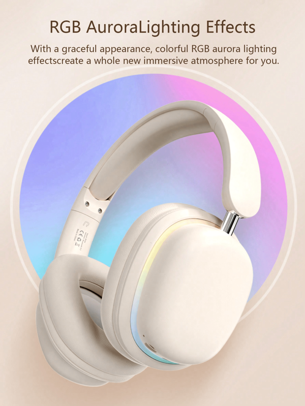 Reletech T3 True Wireless Earphones, Mini Wireless 5.3 Full Earphone, Suitable For Travel, School, Parties, Music, Gifts, ANC Active Noise Reduction ENC Noise Reduction Can Be Wirelessly Connected To A 3.5mm Cable, Low Latency Appearance, Multifunctional For Boys And Girls, Brothers, Holiday Gifts, Birthday Gifts, Compatible With Apple, Tablets, And Desktops As The First Choice