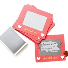 5 tarjetas de San Valentín para rascar, regalo conmemorativo DIY para parejas