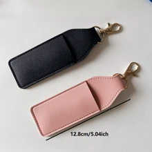 1 Stück Tragbare PU Tasche Anti-Verlust Halter mit Schlüsselanhänger für Verdampfer Geräte, Raucher Zubehör