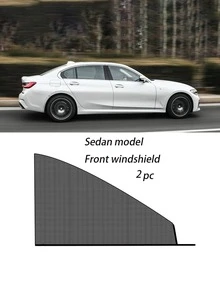 2pcs/4PCFoldable Car Sun Shade For Front Side Window, [Summer Essentials] Car Window Shade For Sunburn Protection Cooling, Universal Interior Automotive Window Sunshades Car Shade Car Window Cover - Various - View 12