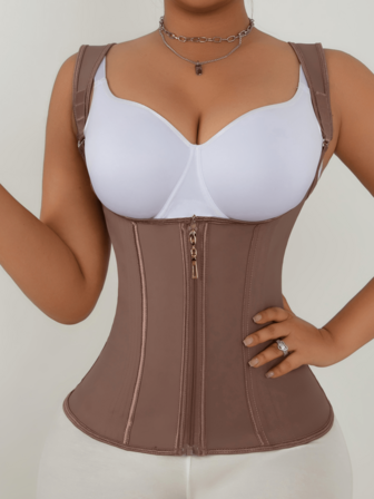 1PC damski gorset lateksowy, Faja, modelujący top, kontrola brzucha, jędrna talia, modelujący sylwetkę, kolumbijski pas biodrowy, odpowiedni do codziennej jogi i modelowania sylwetki, pas Palace Retro