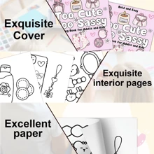 Tout nouveau livre de coloriage de relaxation pour adultes de luxe de 24 pages (papier couleur perle épaissi), avec un design mignon et à la mode, adapté à la détente de Noël, des images simples et élégantes, et des livres de coloriage de Noël et des articles mignons sur les pages intérieures (correspondance des couleurs audacieuse et simple, c'est le meilleur cadeau pour la rentrée scolaire, les fournitures scolaires, les vacances, les amis et la famille.