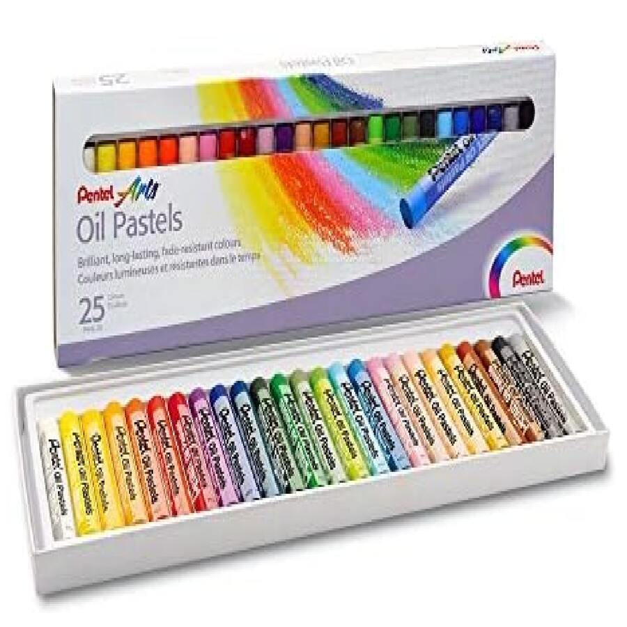 Pentel Oil Pastel Chalk 25 Colors - 均碼 - 查看 1