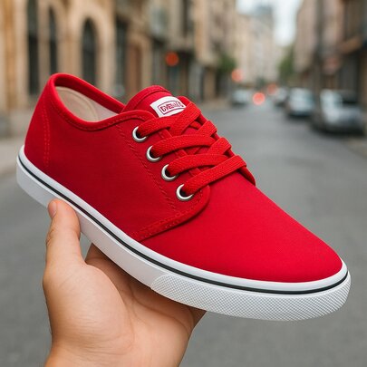 Tenis urbano lona estampado flores Confort Básico Tela  ANUDADO  para uso sport  Oficina o Casa  en Primavera verano