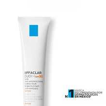 Rostro RadianteEffaclar Duo+ FPS 30 2025 - Crema Facial Anti-Imperfecciones Con Protección Solar Para Piel Grasa Y Mixta - Tratamiento 2 En 1 Que Reduce Granos Y Previene Manchas Solares - Textura Ligera No Comedogénica De 40ml - Ideal Como Regalo Exclusivo De San Valentín - TOP En Skincare Diario - Blanco - Ver 4