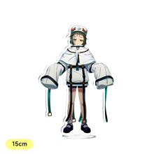 1pc Anime Milgram 15cm Acrylic Display Stand Keychain Cosplay,Suitable For Bags And Keys,Small Key Ring Accessories Decor,Id Al-Adjha A Graduation Gift For Friends, Car Accessories Bag Charm Backpack For School