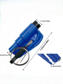 1pc Mini Hammer Car Emergency Hammer, Portable Keychain Breaker For Car Escape