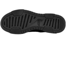 Skechers Men's Thick-Soled Elastic High-Top Sports Casual Shoes - Black - View 5