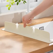 1 pièce Nouveau - Plaque de protection contre les éclaboussures de l'évier de cuisine domestique en silicone imperméable