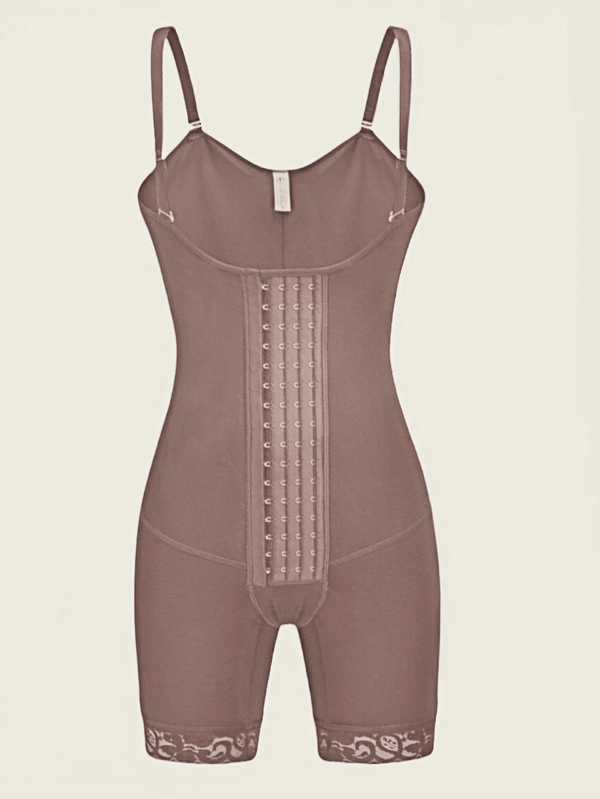 قطعة واحدة من جسم فاجاس النسائي المشكل، جسم تصويري كولومبي، شكل استرداد 4 صفوف من الخطافات ل- تشكيل الجسم بالكامل، بدلة جسم تحكم في البطن، تشكيل الخصر وتدعيم المؤخرة، مناسب للاستخدام اليومي أو المناسبات الرسمية