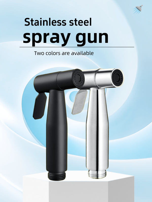 1 pieza Nuevo accesorio de pistola de rociado para limpieza de inodoro, dispositivo de limpieza de grifos de inodoro, boquilla, pistola de agua potenciadora de inodoro para uso doméstico