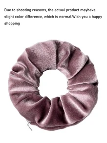 Bolsa de almacenamiento para diademas, mini bolsa de maquillaje portátil, mini bolsa de almacenamiento para auriculares, bolsa de almacenamiento para lápiz labial, diadema con cremallera oculta multifuncional con bolsillo oculto secreto, accesorios de viaje, artículos grandes de mujer, coletero negro invisible, accesorios de viaje, accesorios de viaje, necesidades de viaje, vacaciones en la playa, vacaciones de verano, útiles escolares