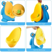 Boy's Wall-Mounted Urinal, Toddler Standing Urinal Pot, Children's Urinal - Multicolor - View 5