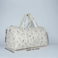 Bolso grande de mamá Bolsa de almacenamiento de pañales para bebés de maternidad Bolso organizador de artículos para bebés de gran capacidad Bolso de viaje multifuncional para mujeres - Multicolor - Ver 7