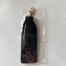 1 Stück Tragbare PU Tasche Anti-Verlust Halter mit Schlüsselanhänger für Verdampfer Geräte, Raucher Zubehör