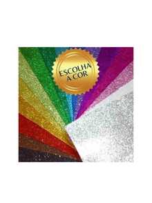 Eva Boards With Glitter 40x48 With 10 Identical Sheets - Choose 1 Color - Various Colors - 白色 - 查看 5
