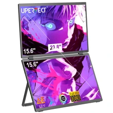 Uperfect Tragbarer Monitor UPERFECT Delta 15,6" klappbarer Doppelmonitor, kein Laufwerk erforderlich