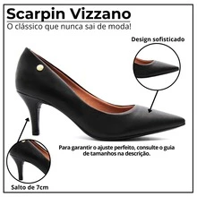 Kit 2 Vizzano Women's Pumps With Low Thin Heel Original - 黑與酒 - 查看 3