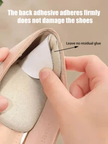 鞋子小跟贴防掉落防磨脚缩水贴高跟鞋调整大一码神器半码鞋贴适用于徒步露营露营地追求精致生活的都市女性商务活动社交聚会长途户外探险