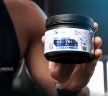 Vitastrong Creatine Monohydrate 3000 Mg CreaStrong – Pure Soluble Powder Without Additives, Pre Intra And Post Workout, Alternative To Capsules And Tablets, 250 G Certified