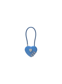 Multi-Functional Heart Shaped Combination Lock, TSA Approved Luggage Lock For Suitcase, Backpack, Gym Locker, School Locker, Travel Essentials